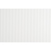 Dimex Round Rib 1/8" Vinyl Runner Matting - White, 36" x 105'